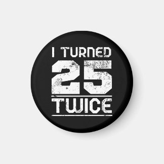 Íman 50º Aniversário Magnet Engraçado