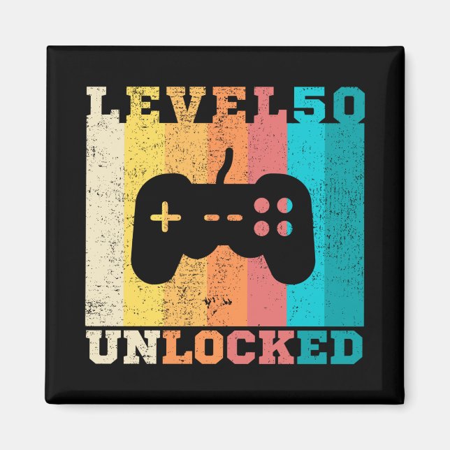 Íman 50º aniversário nível 50 desbloqueado (Frente)