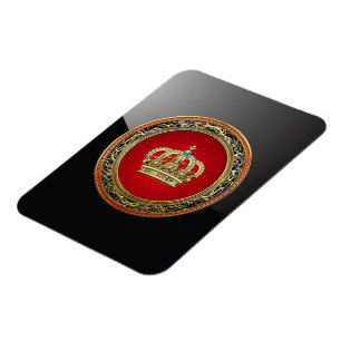 Íman [500] Príncipe-Princesa Rei-Rainha Coroa