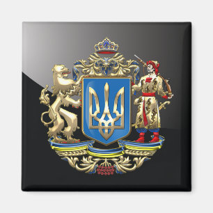 Íman [500] Ucrânia: Maior brasão propor