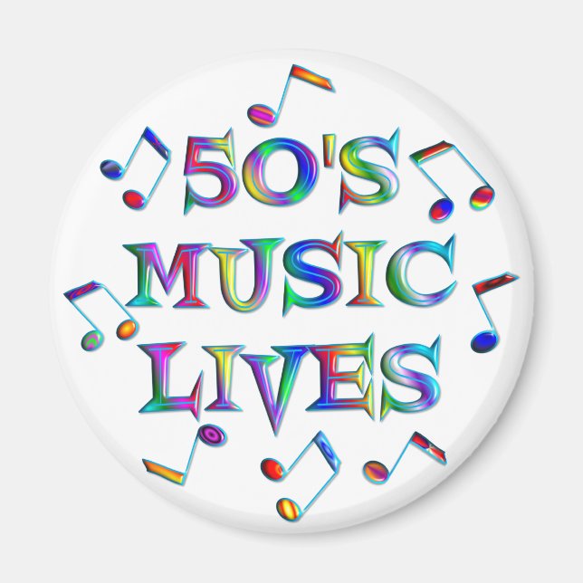 Íman 50 Music Lives (Frente)
