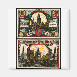 Íman 50 Pfg 1921 Mainz