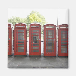 Íman 5 caixas de telefone em Londres