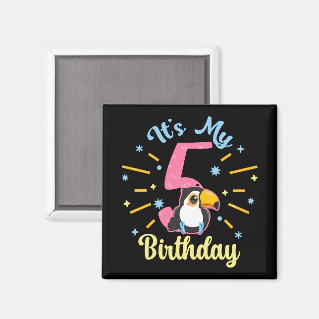 Íman 5 de Bico Turiano de 5 Anos (Front/Back)