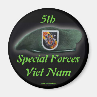 Íman 5 de forças especiais Grupo Green Berets Magnet