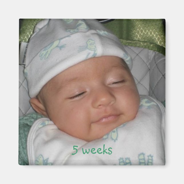 Íman 5 semanas, 5 semanas (Frente)