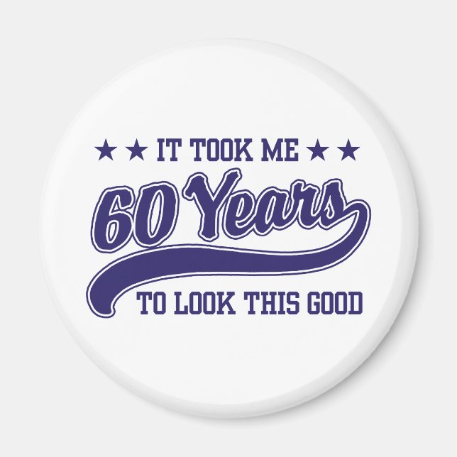Íman 60º aniversário (Frente)