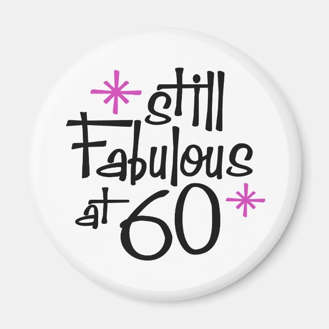 Íman 60º aniversário (Frente)