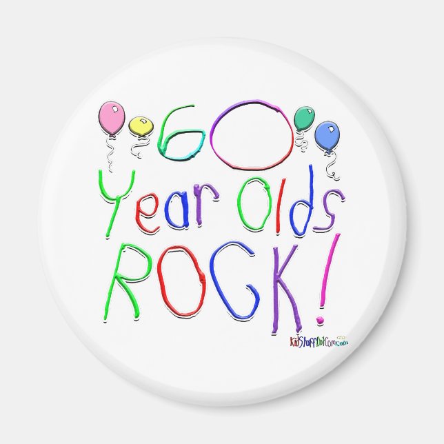 Íman 60 anos de Velhos! (Frente)