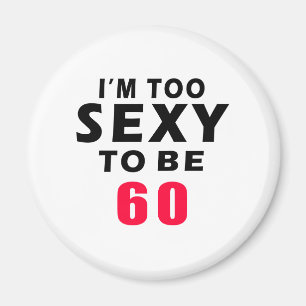 Íman 60 designs do aniversário