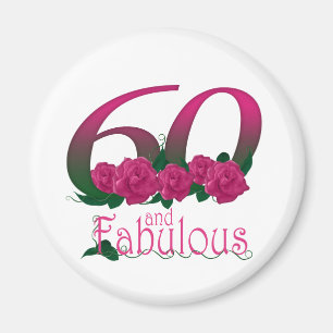 Íman 60 e fabuloso aniversário de 60 anos diva rosa flo
