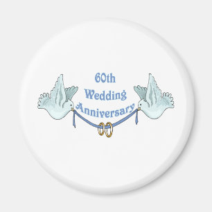 Íman 60th presentes t do aniversário de casamento