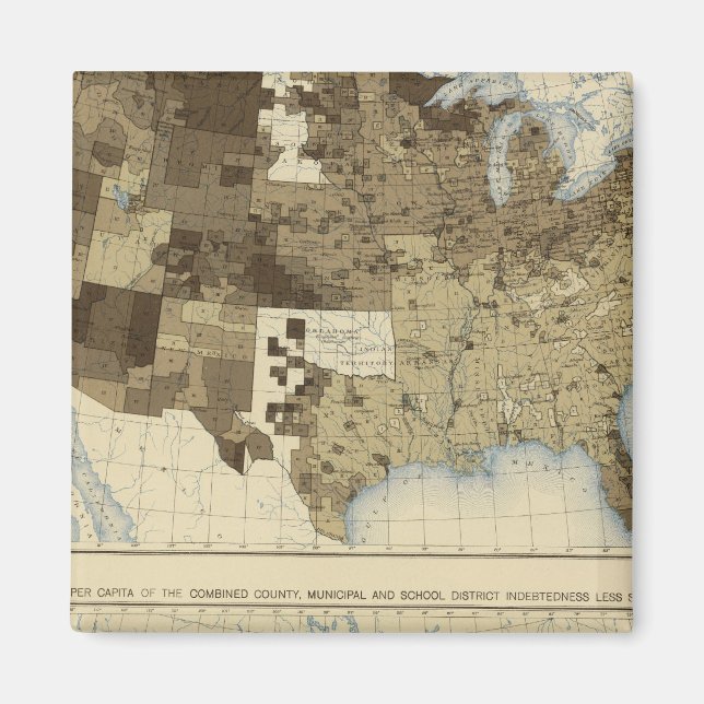 Íman 63 Fiscalidade, endividamento 1890 (Frente)