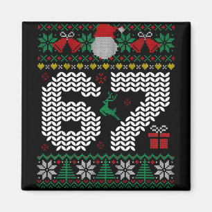 Íman 67 6 7 Meme Seis Sete Natal Feio Geração Z Alpha S