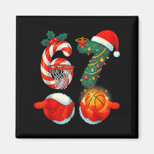 Íman 67 Basquete Papai Noel Seis Sete Meme Natal Srt M