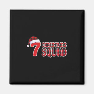 Íman 67 Camisa de Natal Six Seven Meme Squad 67 Plaid V