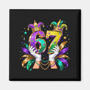 Íman 67 Citação de festa de Carnaval Meme Mardi Gras _3