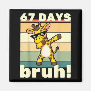 Íman 67 Dias De Escola Bruh Meme Engraçado Meninos Cria