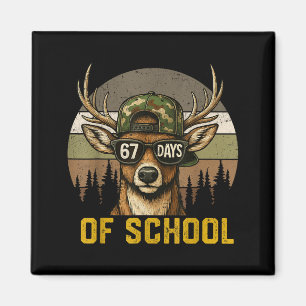 Íman 67 Dias De Escola Caça De Veado Camuflado Menino M