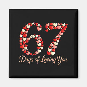 Íman 67 Dias De Te Amar Dia Dos Namorados Coração Seis