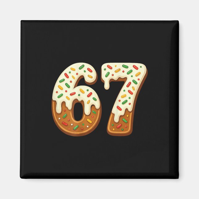 Íman 67 Feriado de Natal 6 7 Meme Gíria Gen Alpha Costa (Frente)