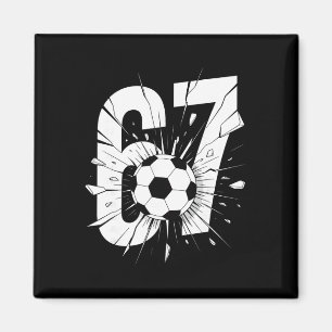 Íman 67 Futebol Seis Sete 6 7 Meme 67 _2