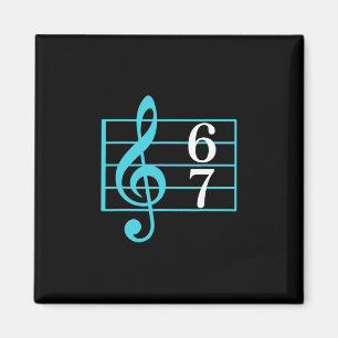 Íman 67 Gíria de Meme de Música Professor de Música Eng