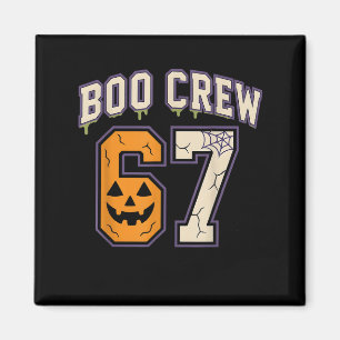 Íman 67 Halloween Boo Crew Srts Jersey Brainrot Meme Si