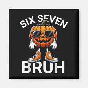 Íman 67 Halloween Divertido Seis Sete Meme Brainrot Abó