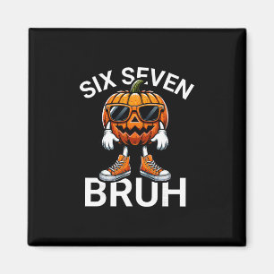 Íman 67 Halloween Divertido Seis Sete Meme Brainrot Abó