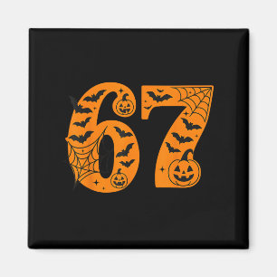 Íman 67 Halloween Seis Sete Meninos Brainrot