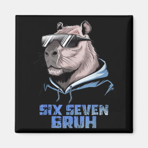 Íman 67 Meme Capivara Engraçado Seis Sete Bruh Capivara