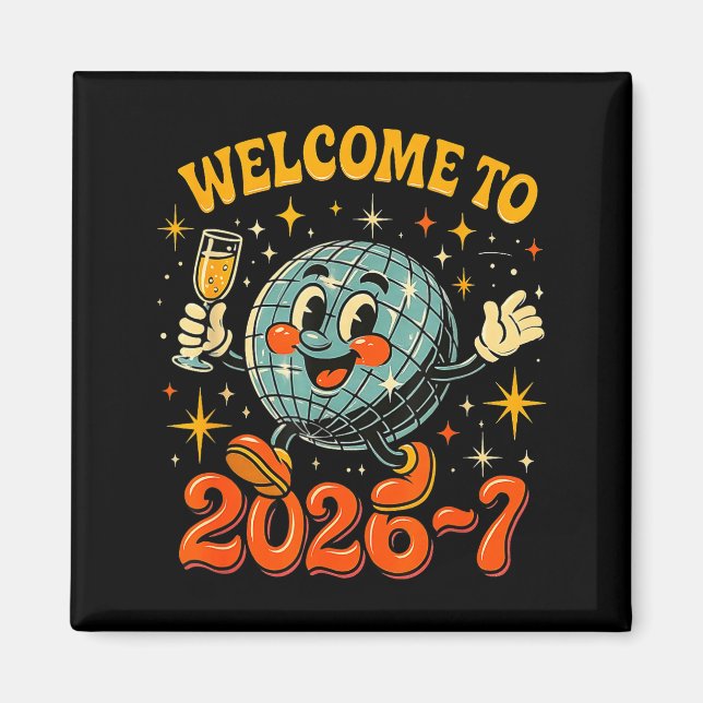 Íman 67 Meme Countdown Happy New Year Funny Drip Number (Frente)