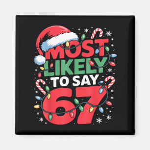 Íman 67 Meme engraçado design de Meme de Natal Mais Pro