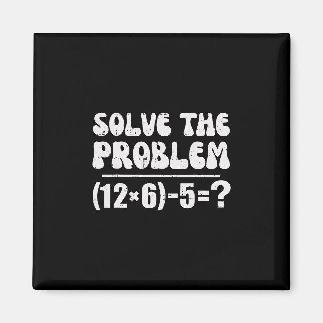 Íman 67 Meme Engraçado Pemdas Professor de Matemática E (Frente)