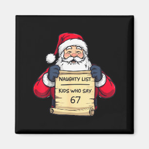 Íman 67 Meme Engraçado Seis Sete Natal Para Homens Mulh