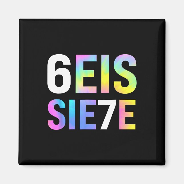 Íman 67 Meme Espanhol Seis Sete Seis Sete Espanhol Engr (Frente)