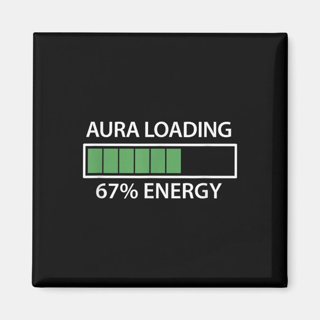 Íman 67 Meme Geração Alpha Aura Carregando  (Frente)