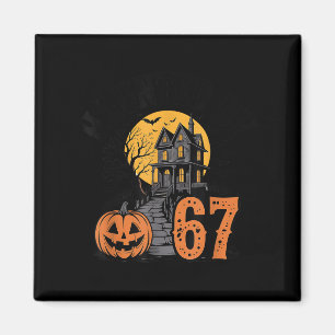 Íman 67 Meme Halloween Assombrado Assustador - Six Seve