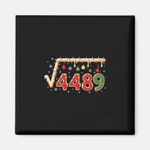 Íman 67 Meme Natal Raiz Quadrada 4489 Seis Sete Matemát
