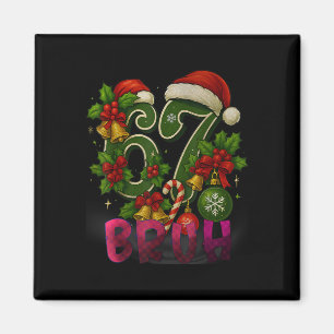 Íman 67 Meme Piadas Natal Vermelho Xadrez Natal Pijamas