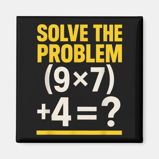 Íman 67 Meme Professor de Matemática Engraçado Escola 6 (Frente)