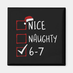 Íman 67 Meme Seis Sete Homens Meninos Natal 6-7 Meme Le