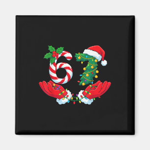 Íman 67 Meme Seis Sete Piada De Natal Meme Gíria Homens