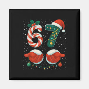 Íman 67 Natal 6 7 Meme Pijama Feriado Geração Alpha Sl