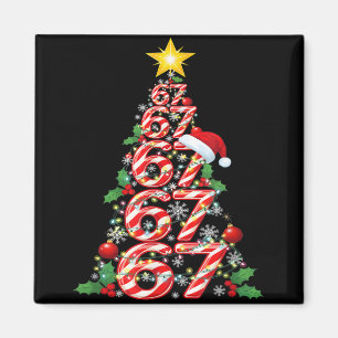 Íman 67 Natal 6 7 Meme Pijamas Festa Gen Alpha Sl