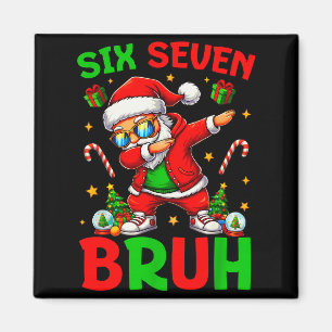Íman 67 Natal Divertido Seis Sete Meme Brainrot Papai N