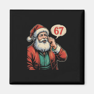 Íman 67 Natal Divertido Seis Sete Meme Brainrot Papai N