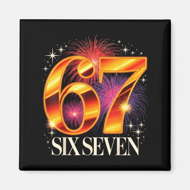 Íman 67 New Years Eve Party Pajama Shirt 6 7 Meme 67 20 (Frente)