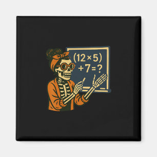 Íman 67 Professor Esqueleto de Halloween Seis Sete Cére